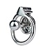 Kiotos Steel Chastity Device Roestvrij Stalen Balplug Groot Met 4,5 cm Ring