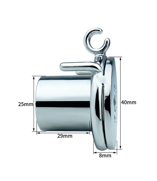 Kiotos Steel Chastity Device Metal Core Met PU Leren Band Voor Comfortabele Beperking