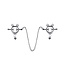 Kiotos Steel Playful Kitten Bow Tie Nipple Clamps - Adjustable & Cute Design