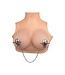 Kiotos Steel Ghostface Nipple Clamps - Adjustable BDSM Stainless Steel Pleasure Gear