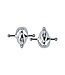 Kiotos Steel Ghostface Nipple Clamps - Adjustable BDSM Stainless Steel Pleasure Gear