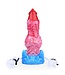 Kiotos Monstar Inflatable Cox Ejaculation Dildo Met Luchtpomp En Zuignap 18 cm