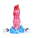 Kiotos Monstar Inflatable Cox Ejaculation Dildo Met Luchtpomp En Zuignap 18 cm