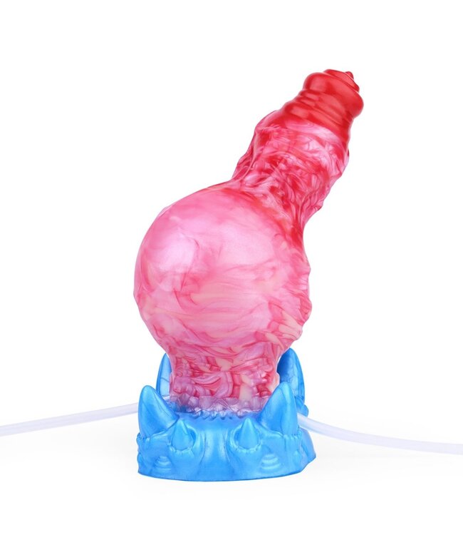 Kiotos Monstar Inflatable Cox Ejaculation Dildo Met Luchtpomp En Zuignap 18 cm