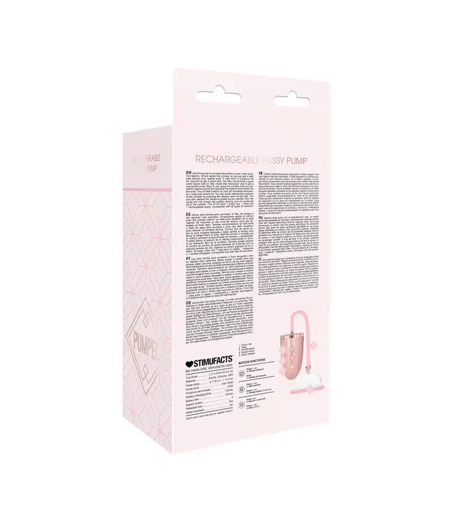 Pumped Rechargeable Pussy Pump – Ultimate Comfort & Sensitivity Boost