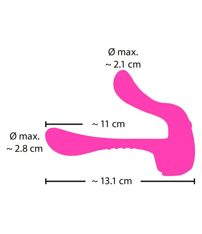 Ultimate Couples Vibrator - Dual Stimulation & 10 Vibration Modes