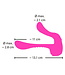 Dubbele Stimulatie Koppel Vibrator Met 10 Vibratiestanden En USB Oplaadbaar