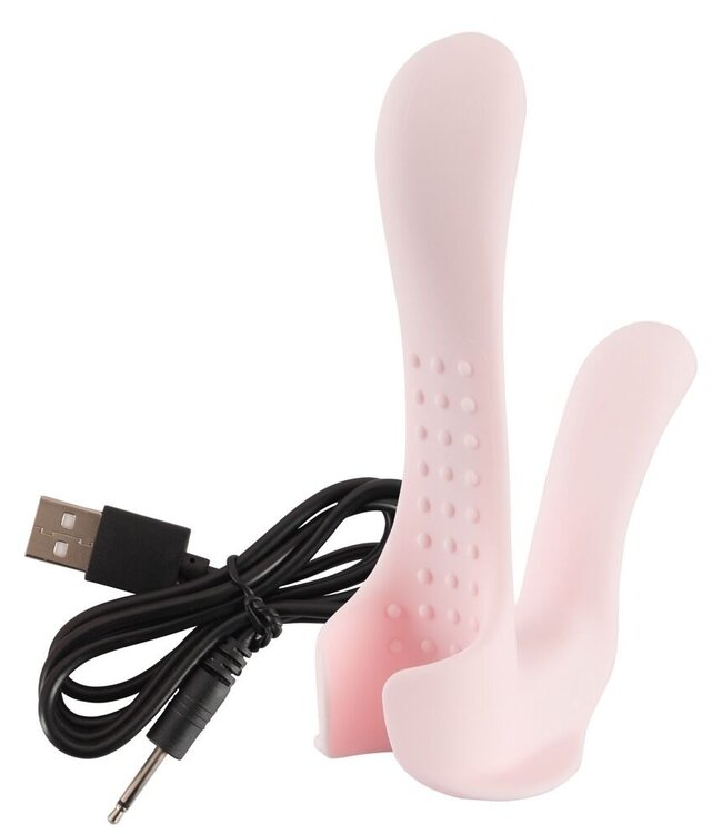 Dubbele Stimulatie Koppel Vibrator Met 10 Vibratiestanden En USB Oplaadbaar