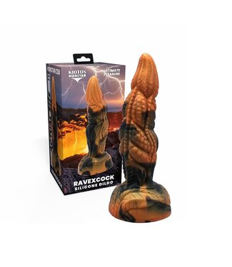 Kiotos Monstar Monstar Cox RavexCock 18 cm | Intensives Vergnügen mit felsiger Textur