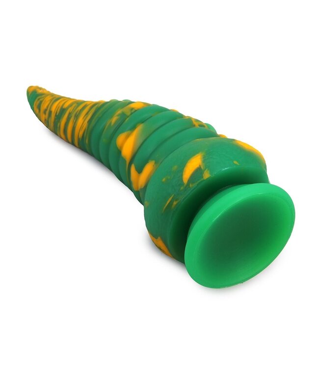 Kiotos Monstar GrakenCock Tentacle Dildo 22,5 cm – Premium Siliconen Groen/Geel