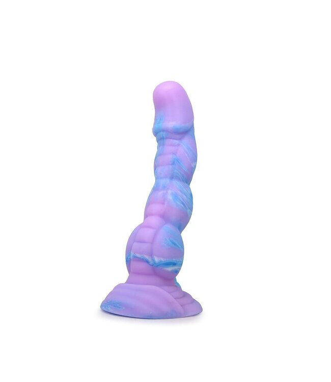 Kiotos Monstar Monstar Cox TwilightCock 18cm - Cosmic Purple-Blue Silicone Dildo