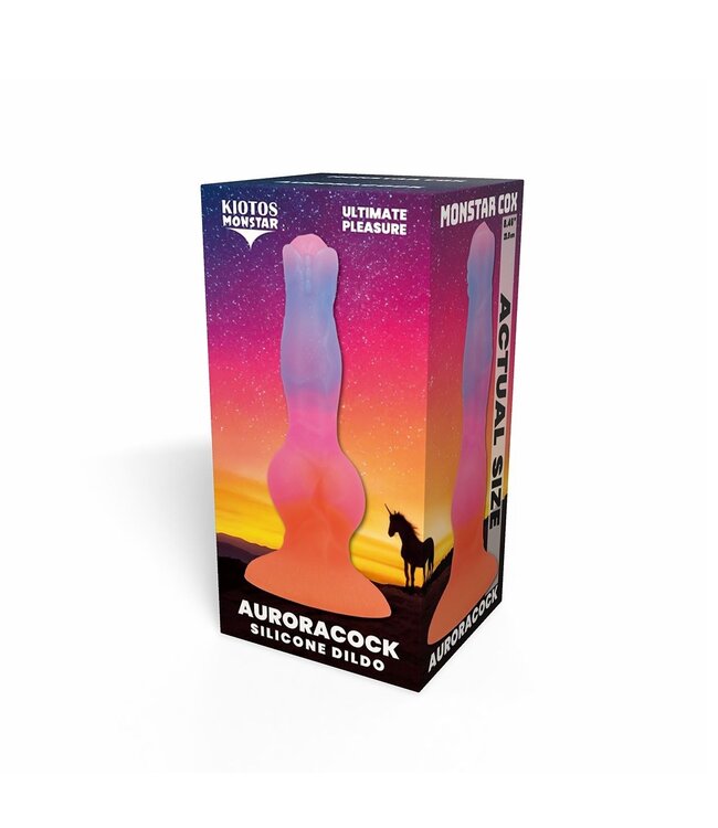 Kiotos Monstar Cosmic AuroraCock Dildo 21.5 cm - Premium Silicone Adventure