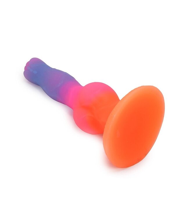 Kiotos Monstar Monstar Cox Aurora Siliconen Dildo 21,5 cm Met Kleurverloop En Brede Basis