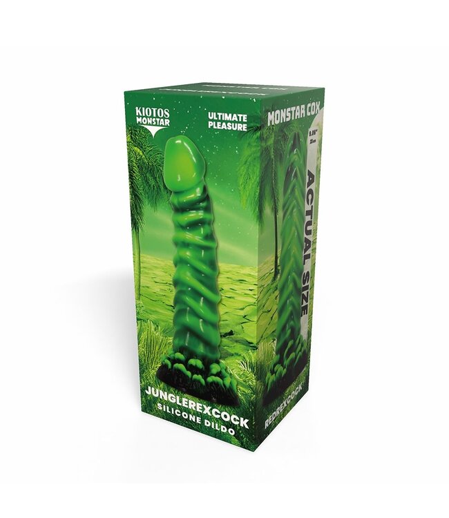 Kiotos Monstar Monstar Cox JunglerexCock Dildo 23 cm – Erlebe intensive Lustgefühle!