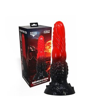 Kiotos Monstar Monstar Cox RedrexCock Dildo - 24.5 cm of Tough, Textured Pleasure