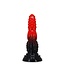 Kiotos Monstar RedrexCock Dildo 24,5 cm Met Getextureerde Schubben En Brede Basis