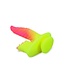 Kiotos Monstar StegoCock Dildo 22,5 cm Met Gebogen Siliconen Schacht en Stabiliteit