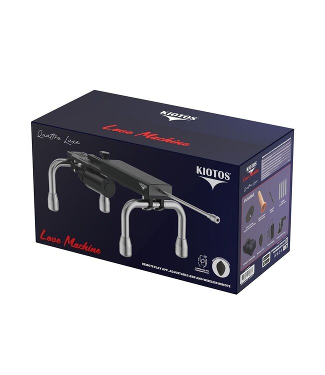 Kiotos Kiotos Love Machine Quattro Luxe – App-Controlled Luxury Thrusting Toy