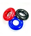 Kiotos Sport Balls FlexGrip Cockring Set 3-Pack | Comfortabele Flexibele TPE Ringen