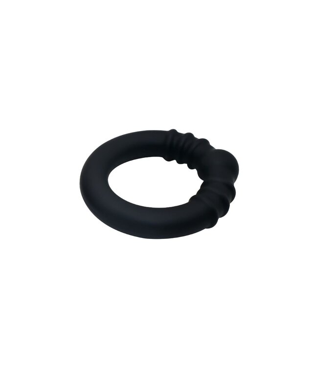 Kiotos Sport Balls Siliconen Cockring Met Ingebedde Stalen Bal M – Comfortabele Druk en Stimulatietraining