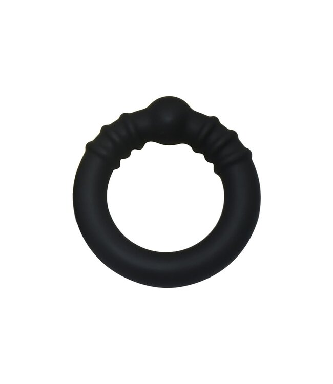 Kiotos Sport Balls Siliconen Cockring Met Ingebedde Stalen Bal M – Comfortabele Druk en Stimulatietraining
