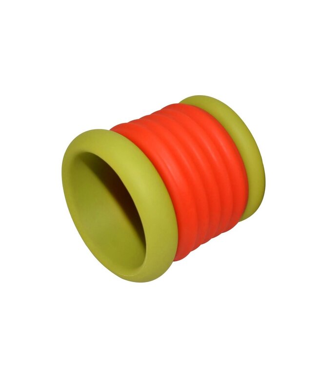Kiotos Sport Balls Siliconen 2-in-1 Cockring En Ballstretcher Set Met Geribbelde Textuur