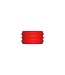 Kiotos Sport Balls Silikon 2-in-1 Cockring und Ballstretcher in Rot/Schwarz – Kontrolle pur!