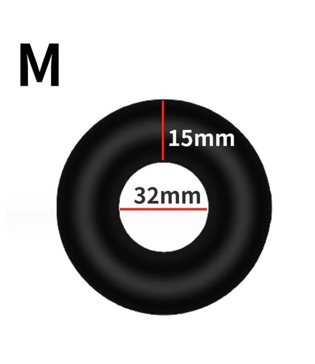 Kiotos Sport Balls Dicker Silikon-Cockring M – Komfort, Halt & intensive Lust erleben