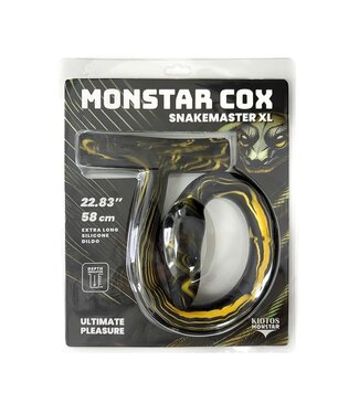 Kiotos Monstar Monstar Cox Snakemaster XL 59cm - Flexible Silicone Anal Plug for Exploration