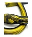 Kiotos Monstar Flexibele Silicone Anaalplugin Snakemaster XL 59 cm Met Zwart-Gouden Marmer Afwerking
