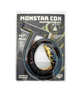 Kiotos Monstar UltraFlex Snakemaster 111 cm – Slangvormige Siliconen Fantasietool XXL