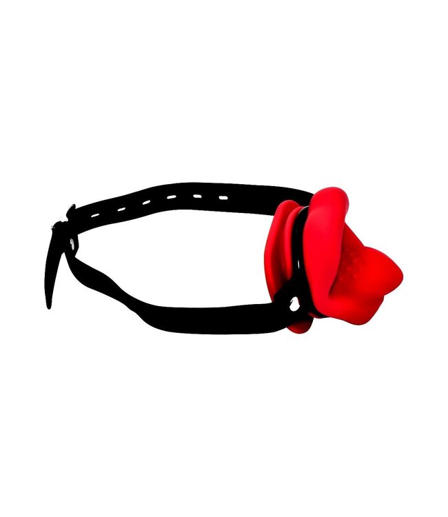 Vibrating Gag with Sensational Lips & Tongue for Intense Bondage Pleasure
