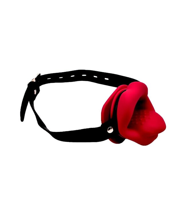 Vibrations-Knebel für Lippen und Zunge – Intensives Bondage Erlebnis