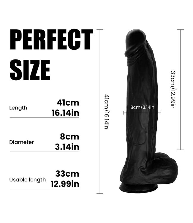 Kiotos COX Kiotos Cox MEGA Dildo 41 cm – Extra Dick & Realistisch für Intensives Vergnügen