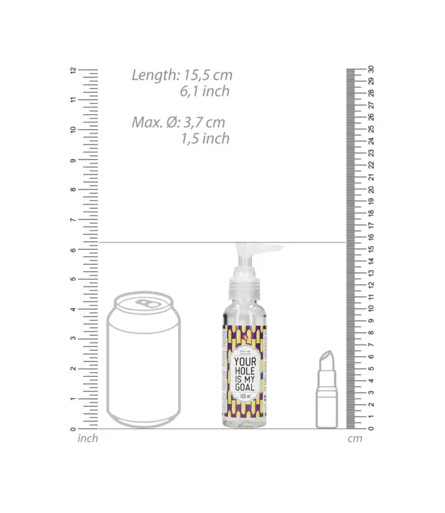 Entspanne und erlebe Genuss | Anal-Gleitmittel 100 ml S-Line