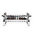 Kiotos Steel Twin Cock Cage - Premium High-Gloss Stainless Steel Chastity Device