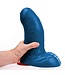 Fuck & Fist Buri XL Blue Curved Dildo - 27 cm with Suction Cup for Intense Play