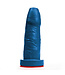Fuck & Fist Magni XL Blue XXL Dildo - Suction Cup, 24.5cm, Water-Based Lubricant