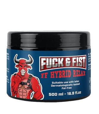 Fuck & Fist FF Hybride Relax Dikte Glijmiddel Met Menthol 500 ml