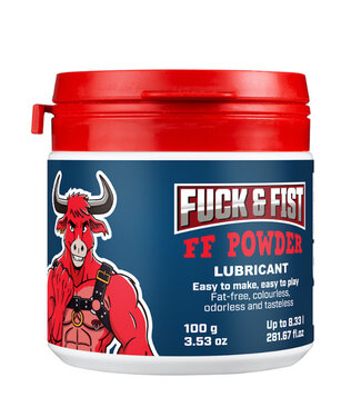 Fuck & Fist Individuelles Fisting-Gleitmittel mit Fuck & Fist FF Puder 100 g