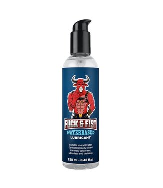 Fuck & Fist Fuck & Fist Water Glijmiddel 250 ml – Niet-Plakkerige Formule, Condoomveilig