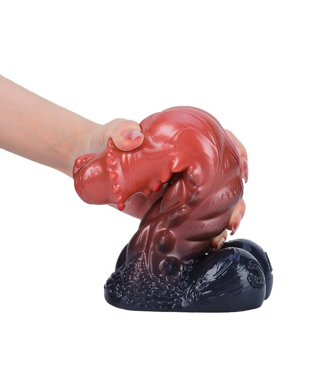Giant Space Intruders Radiant Red Dildo 39,7 cm – Kosmisch Genot