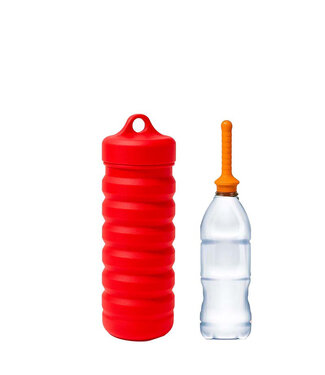 XTRM XTRM 2Go Analdusche Rot – Praktische Reinigung für unterwegs jederzeit gönnen