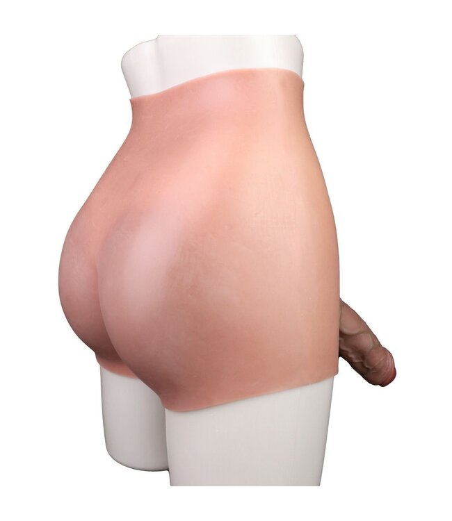 Kiotos Realistische High-Waist Silikon-Körperform mit 19,5 cm Penis und Bauch