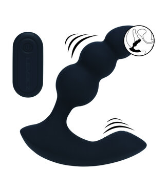 Levelz Powerful Dual-Motor Prostate Stimulator - 10 Vibration Modes, Remote Control