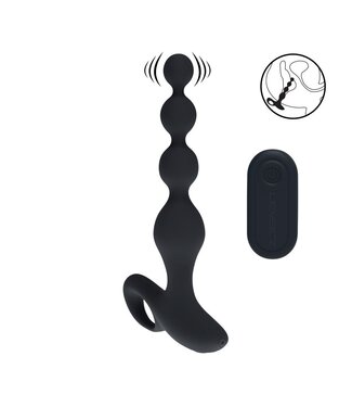 Levelz Draadloze Controller Siliconen Vibrerende Anale Kralen 20,3 cm