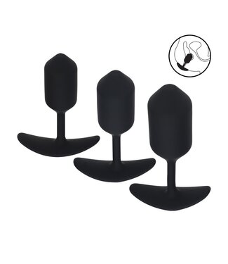 Levelz Weighted Silicone Anal Plug Set - 3 Sizes for Ultimate Stimulation