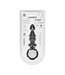 Levelz Ribbed Silicone Anal Probe with Loop - 15.5 cm for Ultimate Pleasure