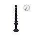 Levelz Ribbed Flared Silicone Anal Probe - 26.7 cm Deep Texture Intensity