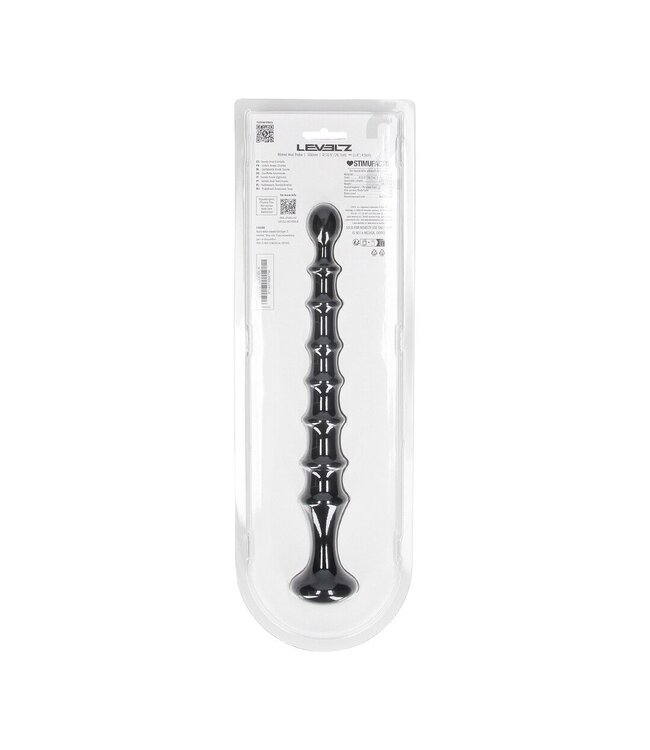 Levelz Intensive Textur mit der gerippten Silikon-Analsonde 26,7 cm